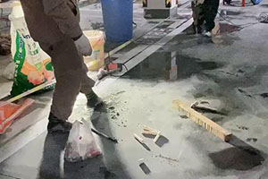 南充地下车库堵漏施工视频